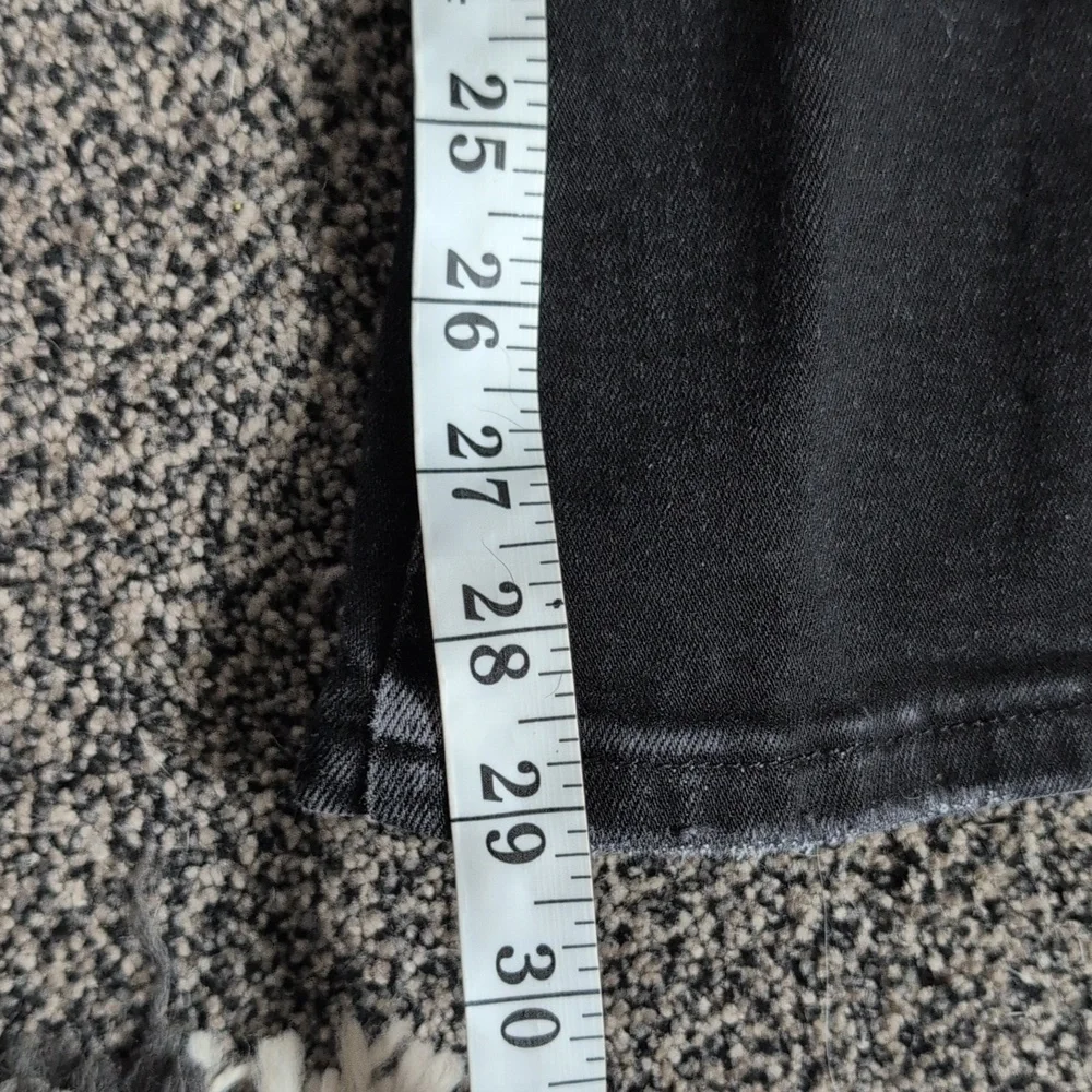 Flying Monkey Black High-Rise Flared Jeans W/Front Seam 27 - Picture 10 of 11